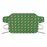 Cute St. Patrick's Day Pattern Print Car Windshield Snow Cover