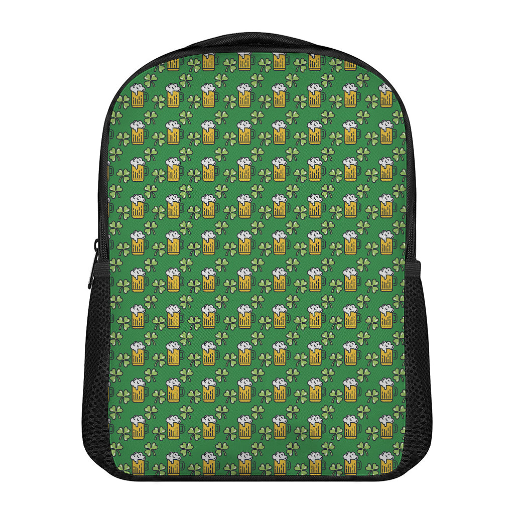 Cute St. Patrick's Day Pattern Print Casual Backpack