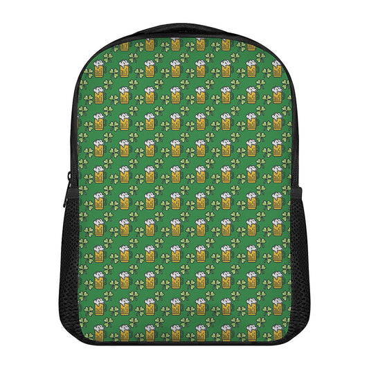 Cute St. Patrick's Day Pattern Print Casual Backpack