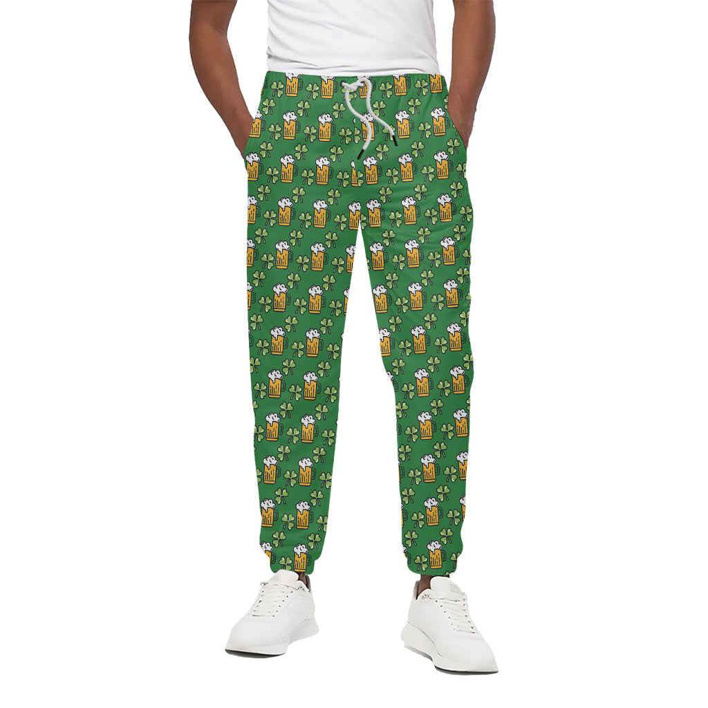 Cute St. Patrick's Day Pattern Print Cotton Pants