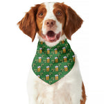 Cute St. Patrick's Day Pattern Print Dog Bandana