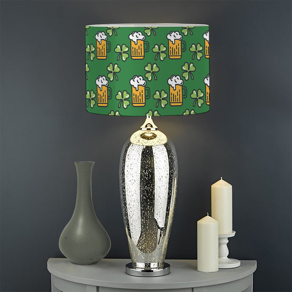 Cute St. Patrick's Day Pattern Print Drum Lamp Shade
