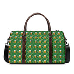 Cute St. Patrick's Day Pattern Print Duffle Bag
