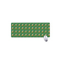 Cute St. Patrick's Day Pattern Print Extended Mouse Pad