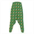 Cute St. Patrick's Day Pattern Print Hammer Pants