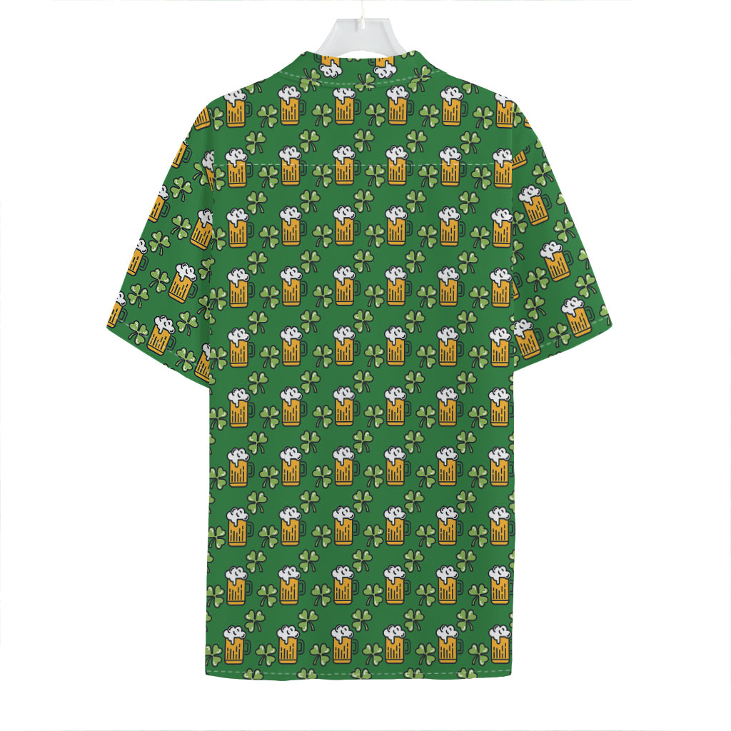 Cute St. Patrick's Day Pattern Print Hawaiian Shirt