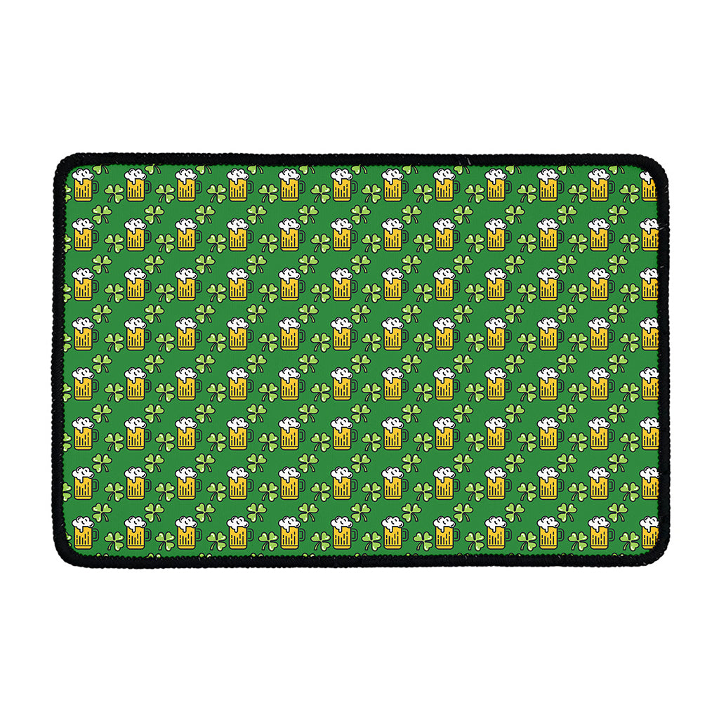 Cute St. Patrick's Day Pattern Print Kitchen Mat