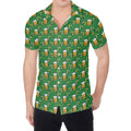 Cute St. Patrick's Day Pattern Print Men's Shirt