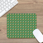 Cute St. Patrick's Day Pattern Print Mouse Pad