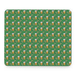 Cute St. Patrick's Day Pattern Print Mouse Pad