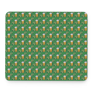 Cute St. Patrick's Day Pattern Print Mouse Pad