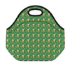 Cute St. Patrick's Day Pattern Print Neoprene Lunch Bag