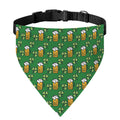 Cute St. Patrick's Day Pattern Print Over The Collar Dog Bandana