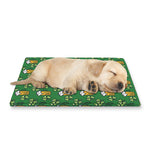 Cute St. Patrick's Day Pattern Print Pet Cooling Mat Cover