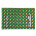 Cute St. Patrick's Day Pattern Print Placemat
