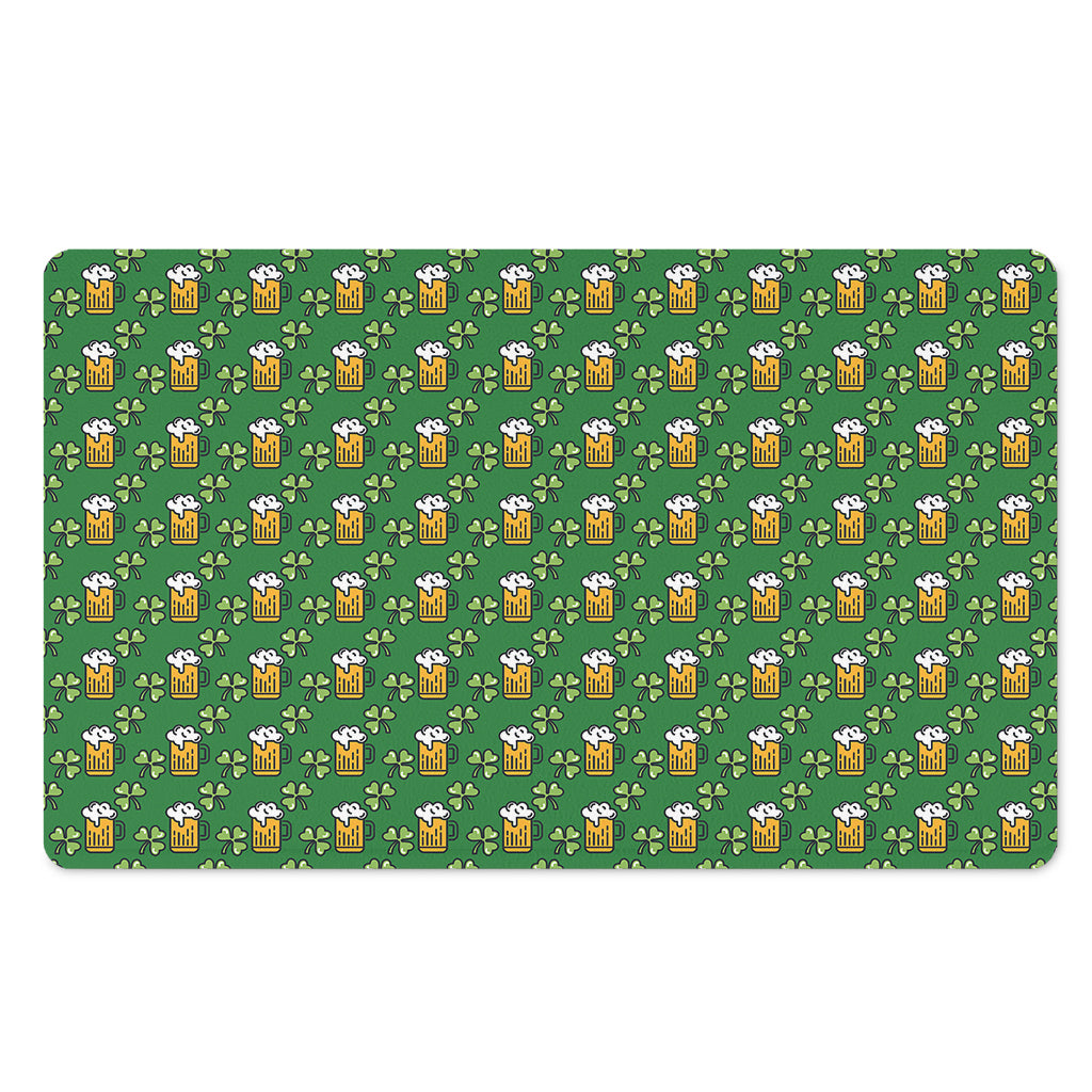 Cute St. Patrick's Day Pattern Print Polyester Doormat