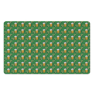 Cute St. Patrick's Day Pattern Print Polyester Doormat