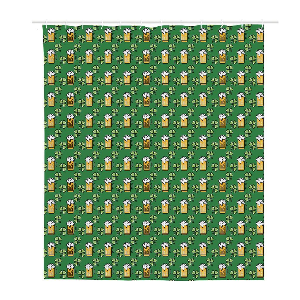 Cute St. Patrick's Day Pattern Print Polyester Shower Curtain