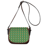 Cute St. Patrick's Day Pattern Print Saddle Bag