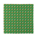 Cute St. Patrick's Day Pattern Print Silk Bandana