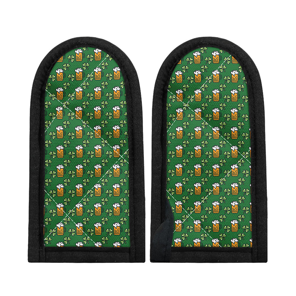 Cute St. Patrick's Day Pattern Print Skillet Handle Cover