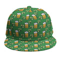 Cute St. Patrick's Day Pattern Print Snapback Cap