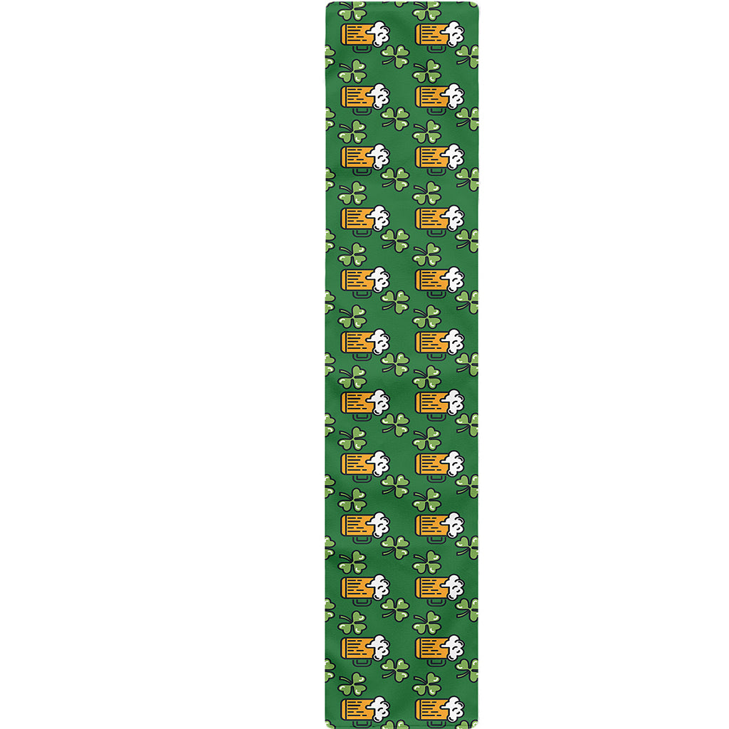 Cute St. Patrick's Day Pattern Print Table Runner