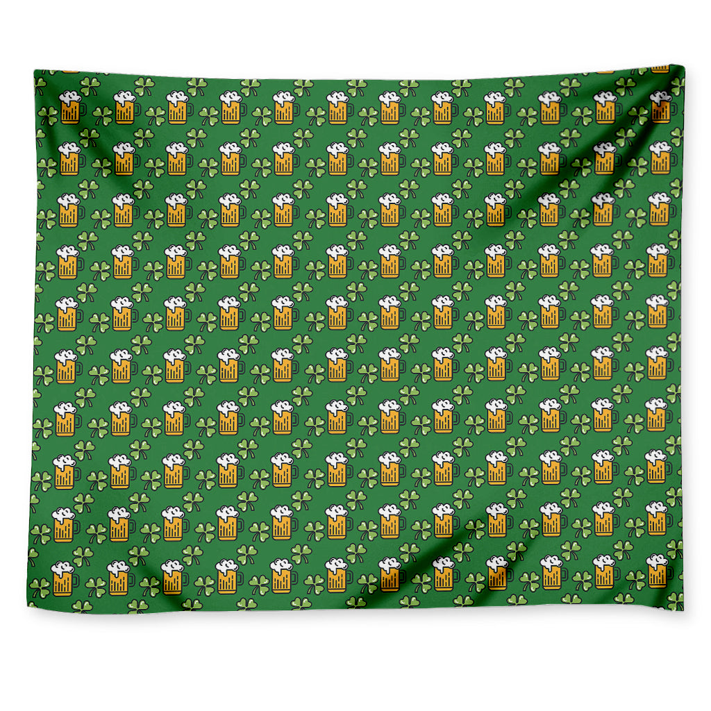 Cute St. Patrick's Day Pattern Print Tapestry