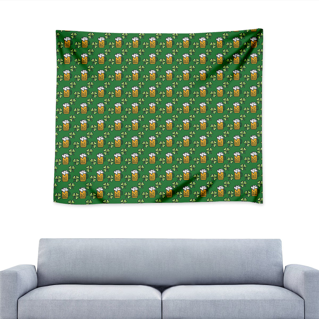 Cute St. Patrick's Day Pattern Print Tapestry