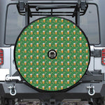 Cute St. Patrick's Day Pattern Print Tire Cover With Camera Hole