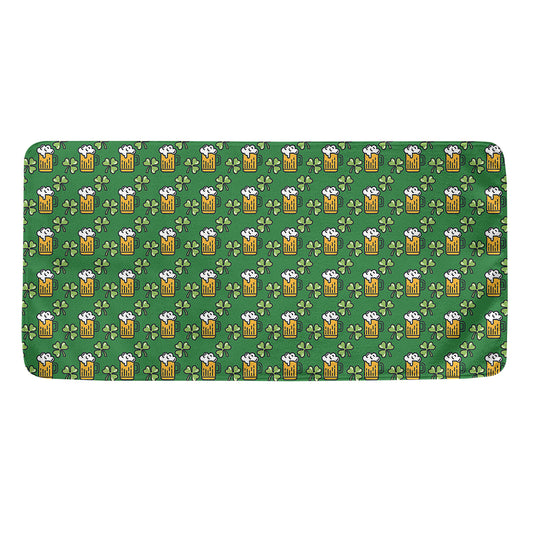Cute St. Patrick's Day Pattern Print Towel
