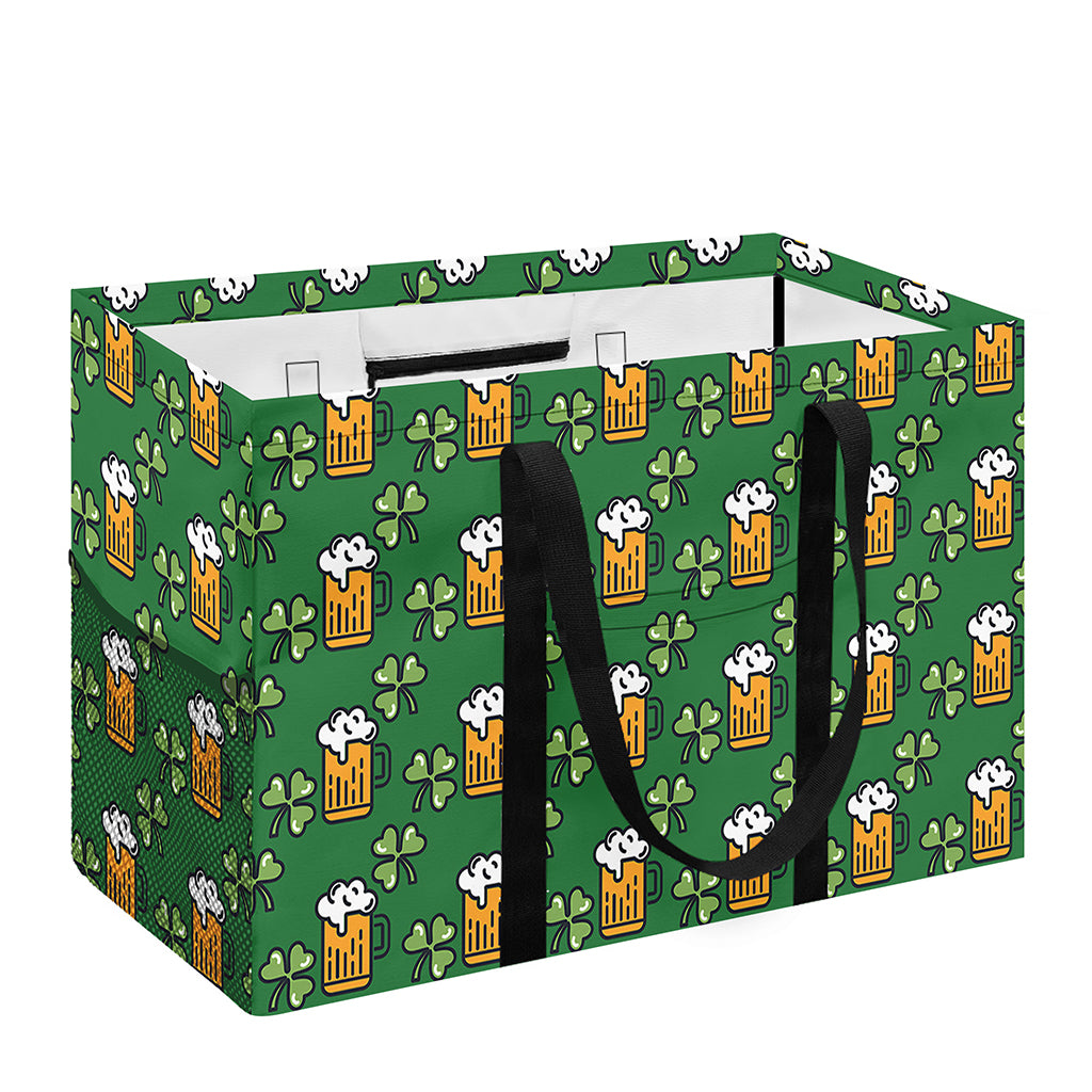 Cute St. Patrick's Day Pattern Print Utility Tote Bag
