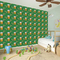 Cute St. Patrick's Day Pattern Print Wall Sticker