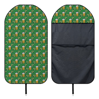 Cute St. Patrick's Day Pattern Print Waterproof Car Seat Cover