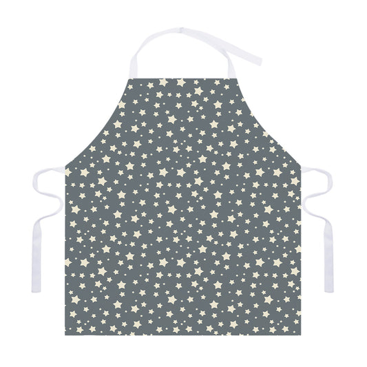 Cute Star Pattern Print Adjustable Apron