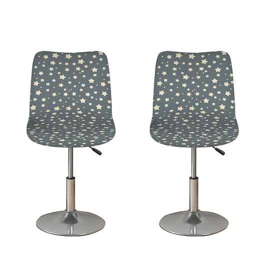 Cute Star Pattern Print Bar Stool Covers