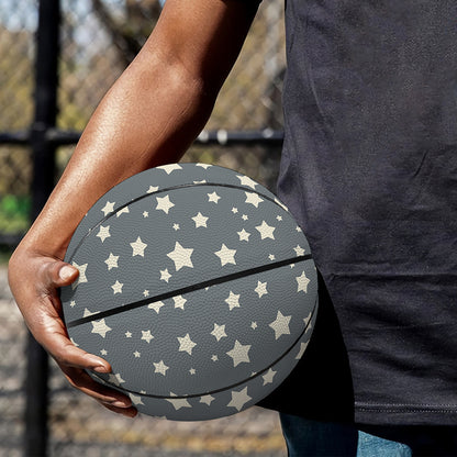 Cute Star Pattern Print Basketball