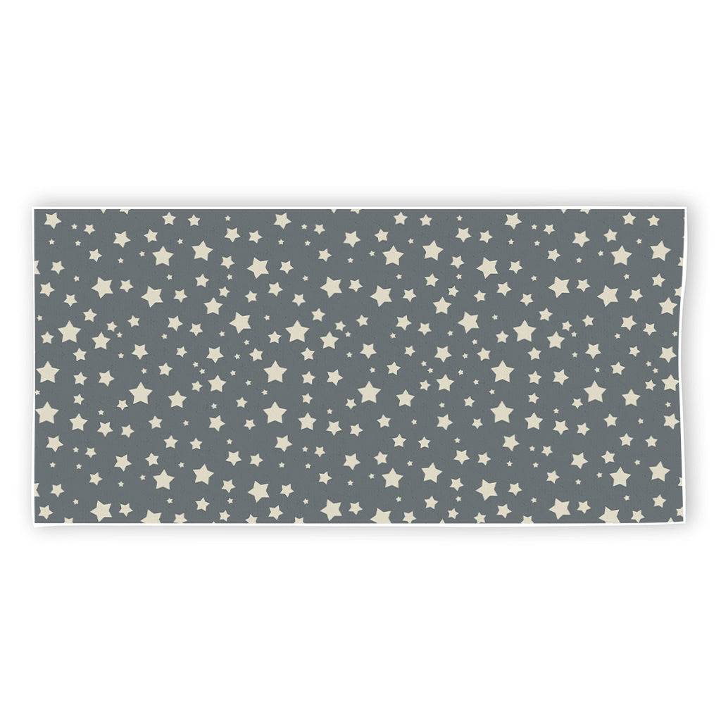 Cute Star Pattern Print Beach Towel