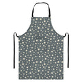 Cute Star Pattern Print Bib Apron With Pocket