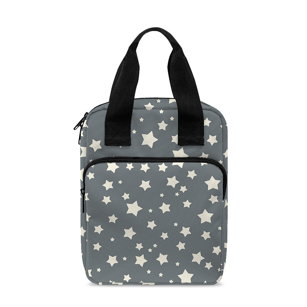 Cute Star Pattern Print Bible Tote Bag