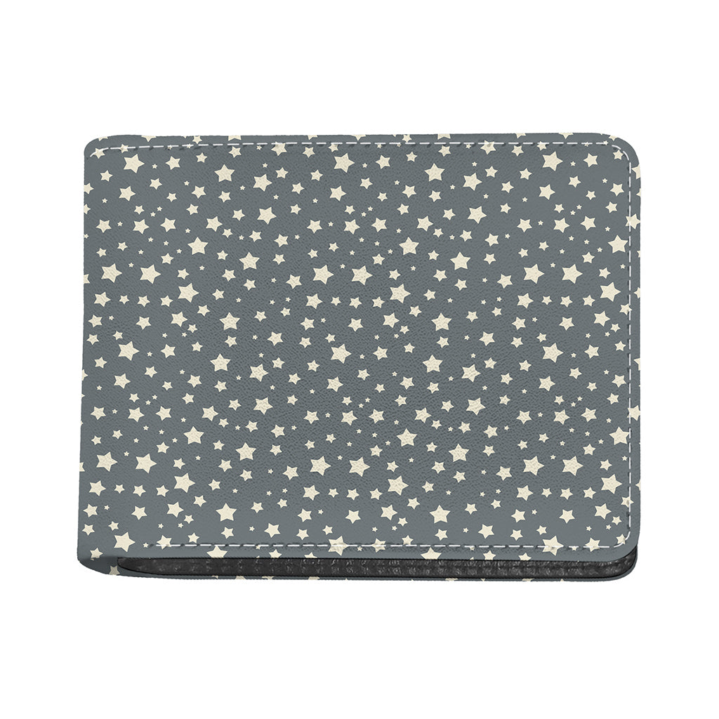 Cute Star Pattern Print Bifold Wallet