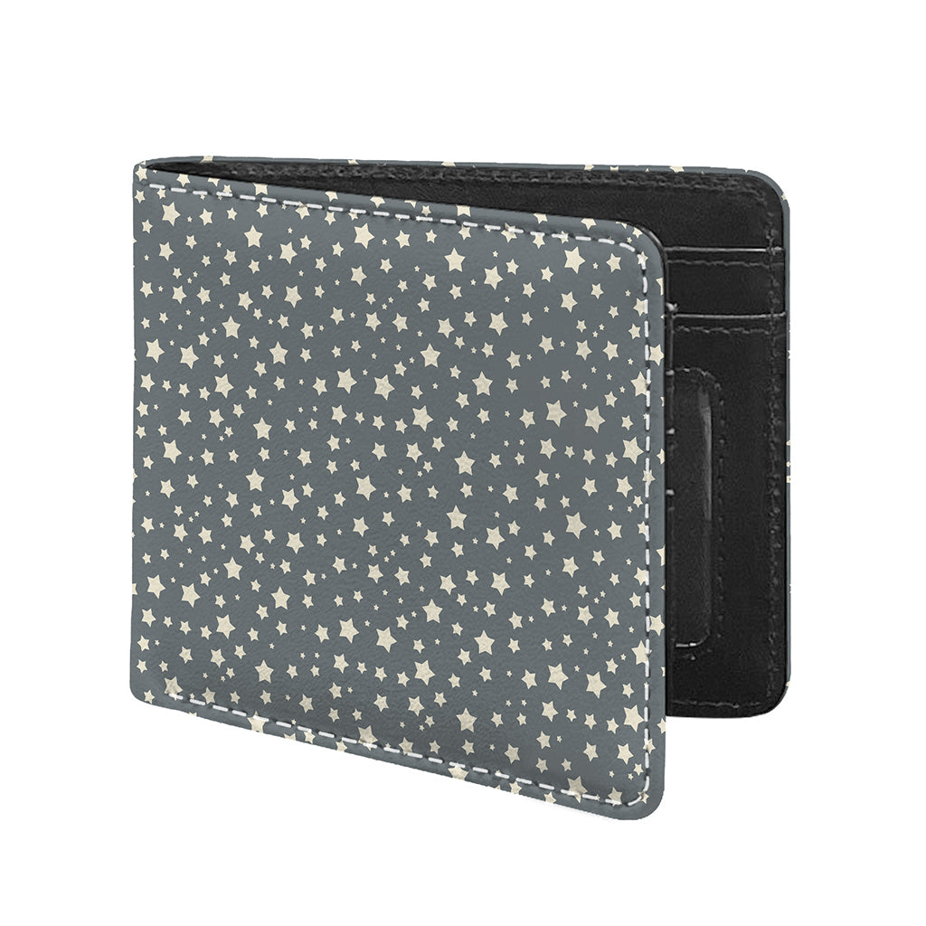 Cute Star Pattern Print Bifold Wallet
