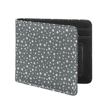 Cute Star Pattern Print Bifold Wallet