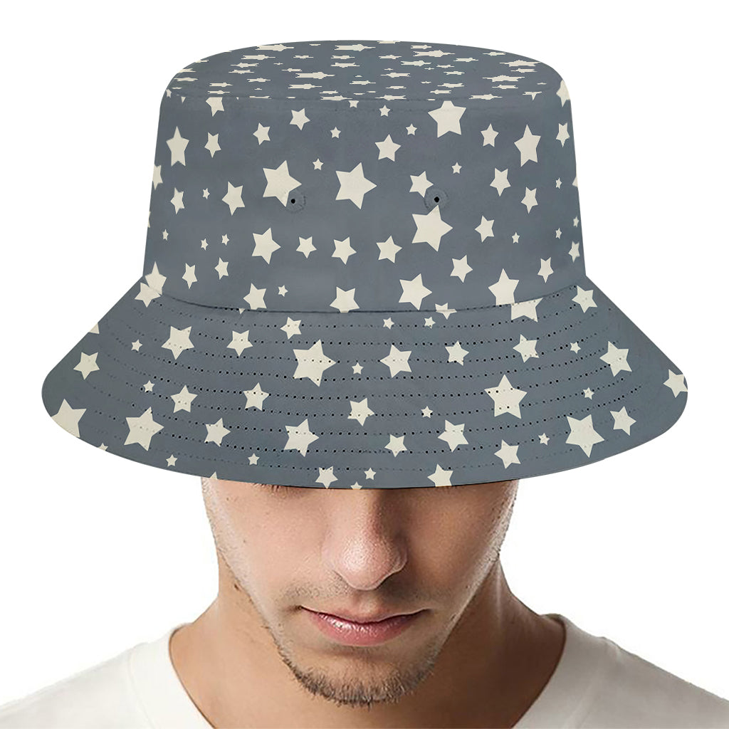 Cute Star Pattern Print Bucket Hat