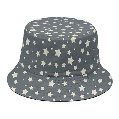 Cute Star Pattern Print Bucket Hat