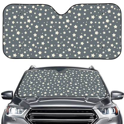 Cute Star Pattern Print Car Windshield Sun Shade