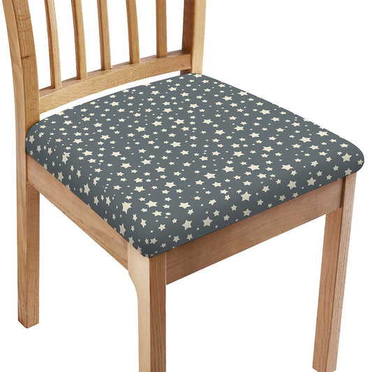 Cute Star Pattern Print Chair Cushion Cover