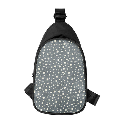 Cute Star Pattern Print Chest Bag