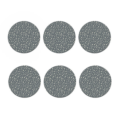 Cute Star Pattern Print Coaster Set