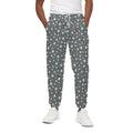 Cute Star Pattern Print Cotton Sweatpants